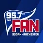 Logo de 95.7 The Fan - WROC