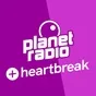Logo de planet radio - planet plus heartbreak