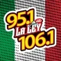 Logo de La Ley 95.1 FM & 106.1 FM - WJNX