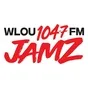 Logo de 104.7 Jamz - WLOU