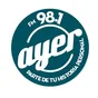 Logo de FM Ayer 98.1 FM