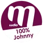 Logo de M Radio - 100% Johnny