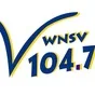 Logo de V104.7 - WNSV